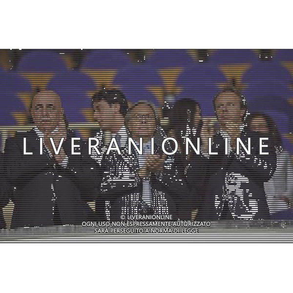 FIRENZE, 08 OTTOBRE 2OO8 AMICHEVOLE \'TUTTI PER STEFANO BORGONOVO\' FIORENTINA MILAN NELLA FOTO: GALLIANI ED I FRATELLI DELLA VALLE FOTO AG. A. LIVERANI SAS 