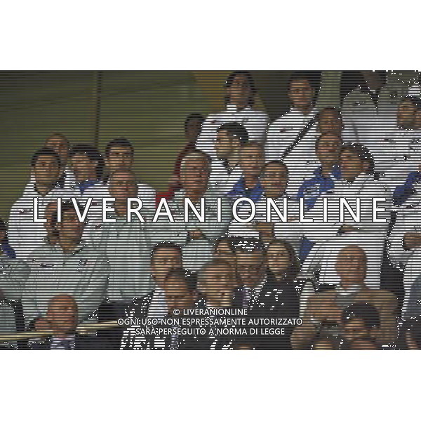 FIRENZE, 08 OTTOBRE 2OO8 AMICHEVOLE \'TUTTI PER STEFANO BORGONOVO\' FIORENTINA MILAN NELLA FOTO: MARCELLO LIPPI E LO STAFF AZZURRO COMMOSSI FOTO AG. A. LIVERANI SAS 