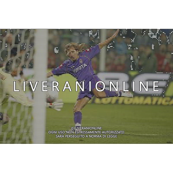 FIRENZE, 08 OTTOBRE 2OO8 AMICHEVOLE \'TUTTI PER STEFANO BORGONOVO\' FIORENTINA MILAN NELLA FOTO: IL GOL DEL 4-1 DI NAPPI FOTO AG. A. LIVERANI SAS