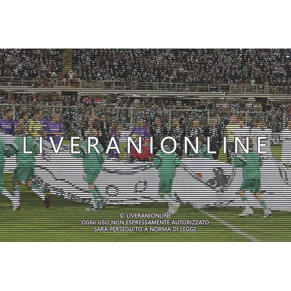 FIRENZE, 08 OTTOBRE 2OO8 AMICHEVOLE \'TUTTI PER STEFANO BORGONOVO\' FIORENTINA MILAN NELLA FOTO: LO STRISCIONE FOTO AG. A. LIVERANI SAS 