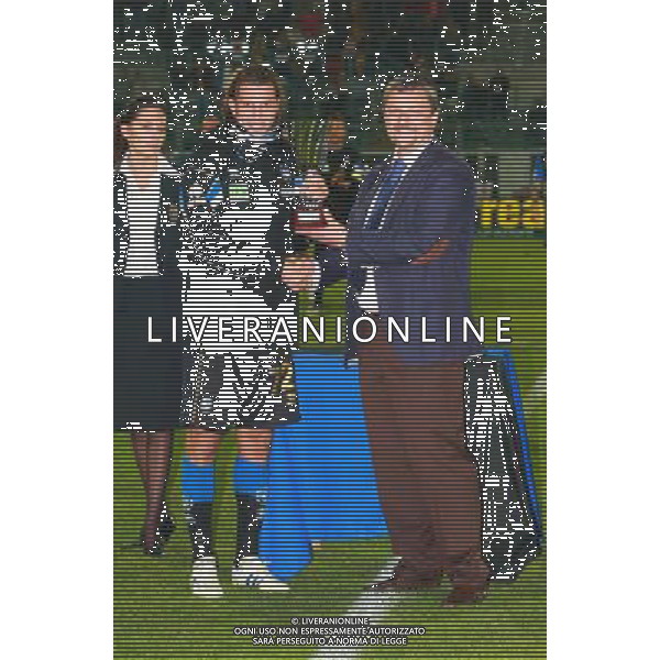 trofeo bortolotti 14esimo BERGAMO ATALANTA-GOTEBORG CALCIO AMICHEVOLE NELLA FOTO:UMBERTO BORTOLOTTI CON DONI ph.PASINETTI/AG ALDO LIVERANI SAS