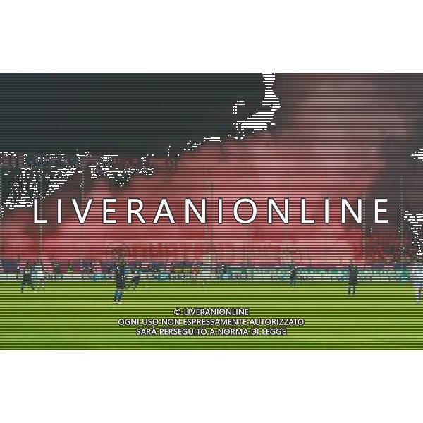 trofeo bortolotti 14esimo BERGAMO ATALANTA-GOTEBORG CALCIO AMICHEVOLE NELLA FOTO: FUMOGENI CURVA ATALANTA ph.PASINETTI/AG ALDO LIVERANI SAS