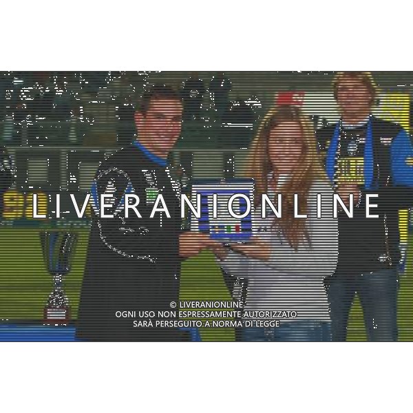 trofeo bortolotti 14esimo BERGAMO ATALANTA-GOTEBORG CALCIO AMICHEVOLE NELLA FOTO: PADOIN MIGLIOR GIOCATORE ph.PASINETTI/AG ALDO LIVERANI SAS