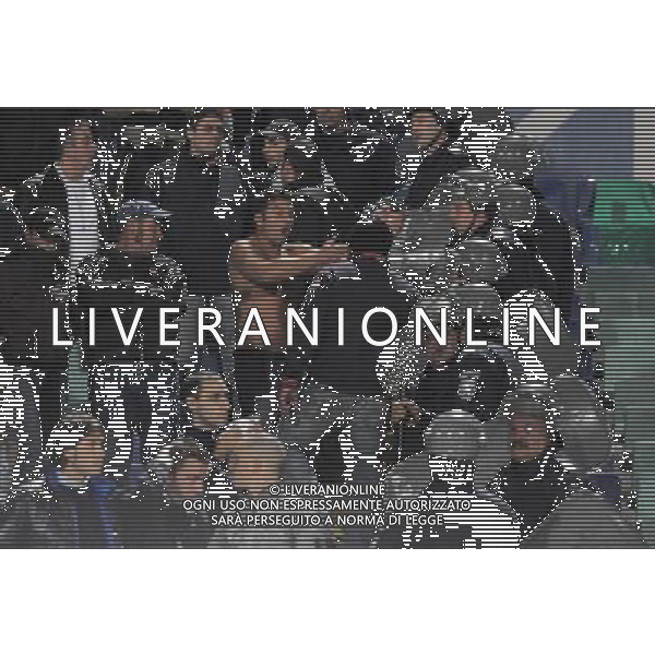 Qualificazioni ai Mondiali Sud Africa 2010 Gruppo 8 Sofia - 11.10.2008 Bulgaria-Italia Nella Foto:TIFOSI ITALIANI PROTESTANO /Ph.Vitez-Ag. Aldo Liverani