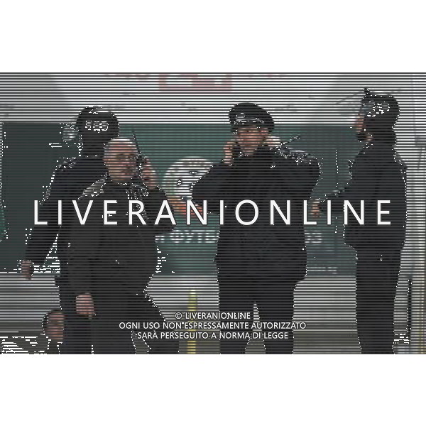 Qualificazioni ai Mondiali Sud Africa 2010 Gruppo 8 Sofia - 11.10.2008 Bulgaria-Italia Nella Foto:POLIZIA BULGARA A BADA DEGLI ITALIANI /Ph.Vitez-Ag. Aldo Liverani