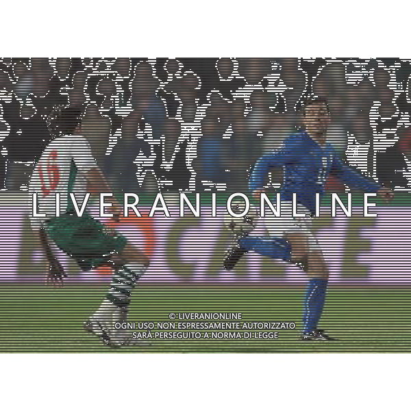 Qualificazioni ai Mondiali Sud Africa 2010 Gruppo 8 Sofia - 11.10.2008 Bulgaria-Italia Nella Foto:DI NATALE /Ph.Vitez-Ag. Aldo Liverani