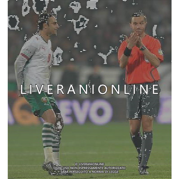 Qualificazioni ai Mondiali Sud Africa 2010 Gruppo 8 Sofia - 11.10.2008 Bulgaria-Italia Nella Foto:LANNOY-BERBATOV /Ph.Vitez-Ag. Aldo Liverani