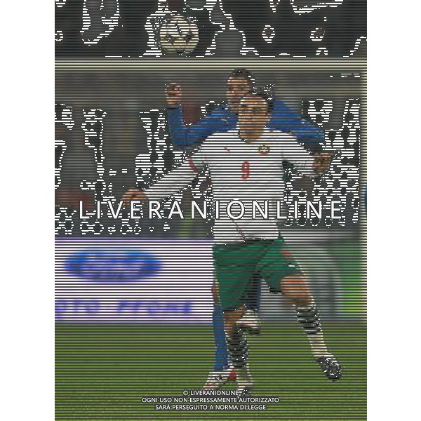 Qualificazioni ai Mondiali Sud Africa 2010 Gruppo 8 Sofia - 11.10.2008 Bulgaria-Italia Nella Foto:BERBATOV-PERROTTA /Ph.Vitez-Ag. Aldo Liverani