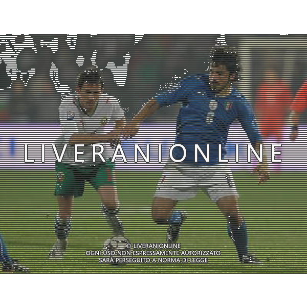 Qualificazioni ai Mondiali Sud Africa 2010 Gruppo 8 Sofia - 11.10.2008 Bulgaria-Italia Nella Foto:GATTUSO /Ph.Vitez-Ag. Aldo Liverani