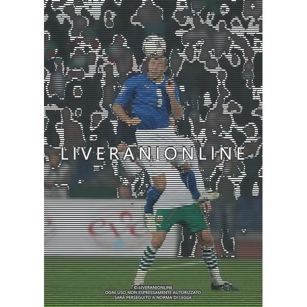 Qualificazioni ai Mondiali Sud Africa 2010 Gruppo 8 Sofia - 11.10.2008 Bulgaria-Italia Nella Foto:DOSSENA /Ph.Vitez-Ag. Aldo Liverani