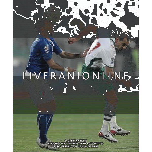 Qualificazioni ai Mondiali Sud Africa 2010 Gruppo 8 Sofia - 11.10.2008 Bulgaria-Italia Nella Foto:ZAMBROTTA GIANLUCA-PETROV MARTIN /Ph.Vitez-Ag. Aldo Liverani