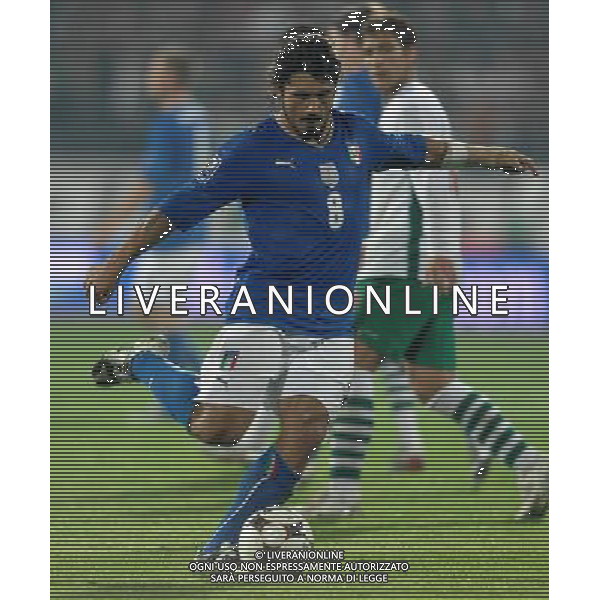 Qualificazioni ai Mondiali Sud Africa 2010 Gruppo 8 Sofia - 11.10.2008 Bulgaria-Italia Nella Foto:GATTUSO GENNARO /Ph.Vitez-Ag. Aldo Liverani