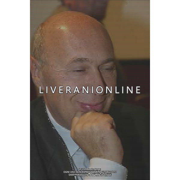 Roma 03/11/2003 - Presentazione del Libro di Carlo Rognoni \'INFERNO TV\' Berlusconi e la legge Gasparri. nella foto Paolo Mieli (Direttore Editoriale Corriere della Sera)* foto terruso fabrizio/Agenzia Aldo Liverani