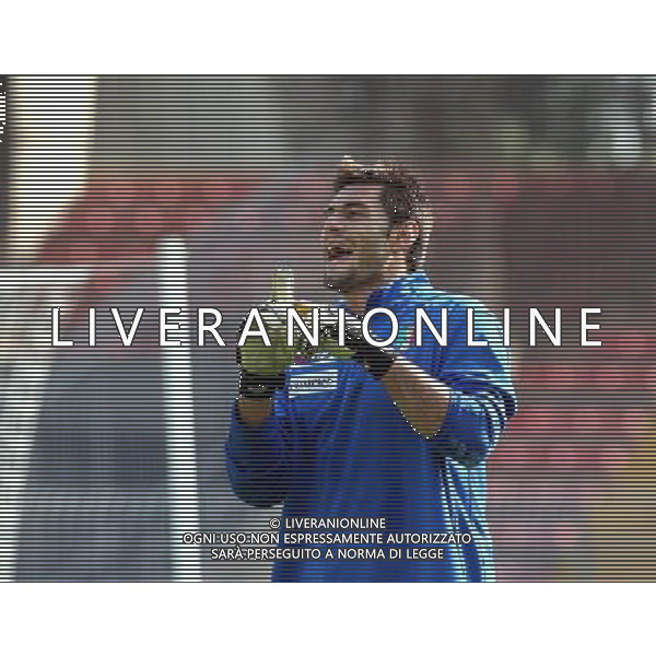 14/10/2008 LECCE ALLENAMENTO ITALIA NELLA FOTO: MARCO AMELIA AG ALDO LIVERANI SAS