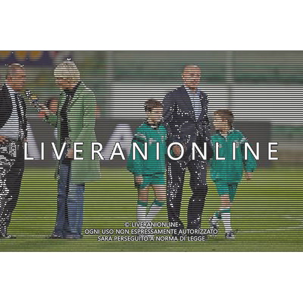 FIRENZE, 08 OTTOBRE 2OO8 AMICHEVOLE \'TUTTI PER STEFANO BORGONOVO\' FIORENTINA MILAN NELLA FOTO: FATIH TERIM E ARRIGO SACCHI FOTO AG. A. LIVERANI SAS