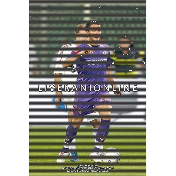FIRENZE, 08 OTTOBRE 2OO8 AMICHEVOLE \'TUTTI PER STEFANO BORGONOVO\' FIORENTINA MILAN NELLA FOTO: GIAMPAOLO PAZZINI E FRANCO BARESI FOTO AG. A. LIVERANI SAS