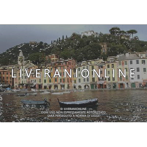 PORTOFINO (Prov. Genova - Liguria - Italia) GENNAIO 2007 NELLA FOTO UNA VEDUTA DELLA CITTA\' DI PORTOFINO FOTO ROMANO/AG ALDO LIVERANI