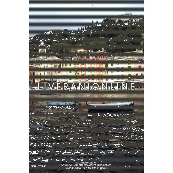 PORTOFINO (Prov. Genova - Liguria - Italia) GENNAIO 2007 NELLA FOTO UNA VEDUTA DELLA CITTA\' DI PORTOFINO FOTO ROMANO/AG ALDO LIVERANI