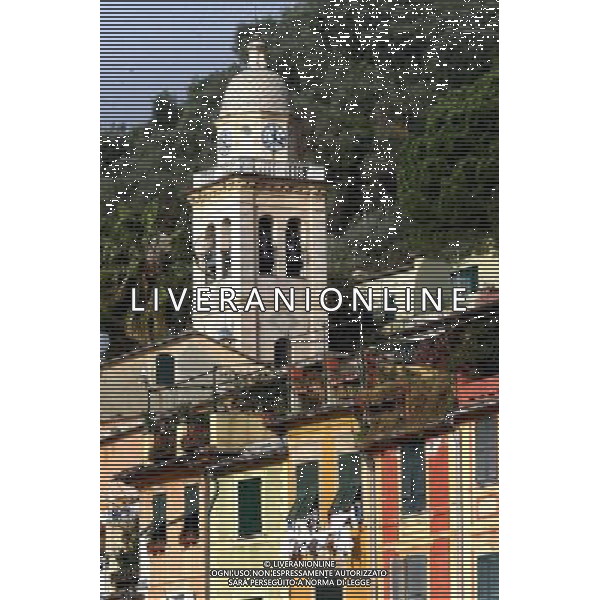 PORTOFINO (Prov. Genova - Liguria - Italia) GENNAIO 2007 NELLA FOTO UNA VEDUTA DELLA CITTA\' DI PORTOFINO FOTO ROMANO/AG ALDO LIVERANI