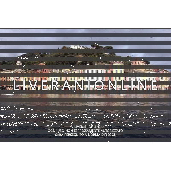 PORTOFINO (Prov. Genova - Liguria - Italia) GENNAIO 2007 NELLA FOTO UNA VEDUTA DELLA CITTA\' DI PORTOFINO FOTO ROMANO/AG ALDO LIVERANI