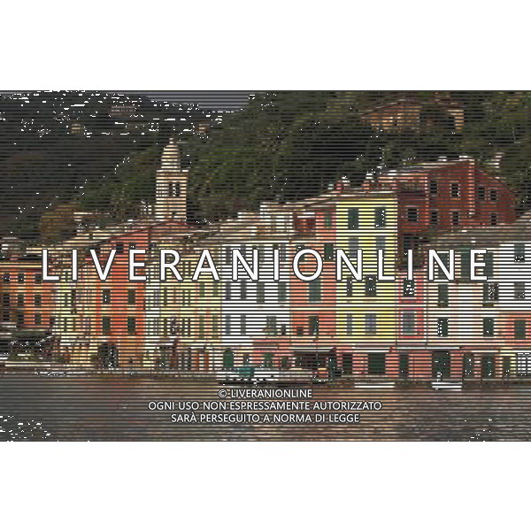 PORTOFINO (Prov. Genova - Liguria - Italia) GENNAIO 2007 NELLA FOTO UNA VEDUTA DELLA CITTA\' DI PORTOFINO FOTO ROMANO/AG ALDO LIVERANI