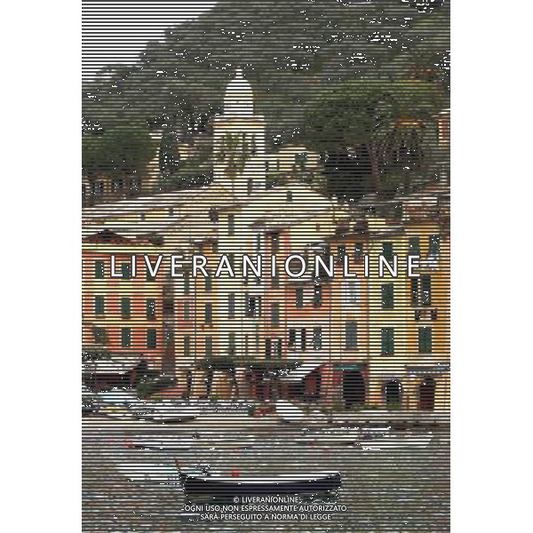 PORTOFINO (Prov. Genova - Liguria - Italia) GENNAIO 2007 NELLA FOTO UNA VEDUTA DELLA CITTA\' DI PORTOFINO FOTO ROMANO/AG ALDO LIVERANI