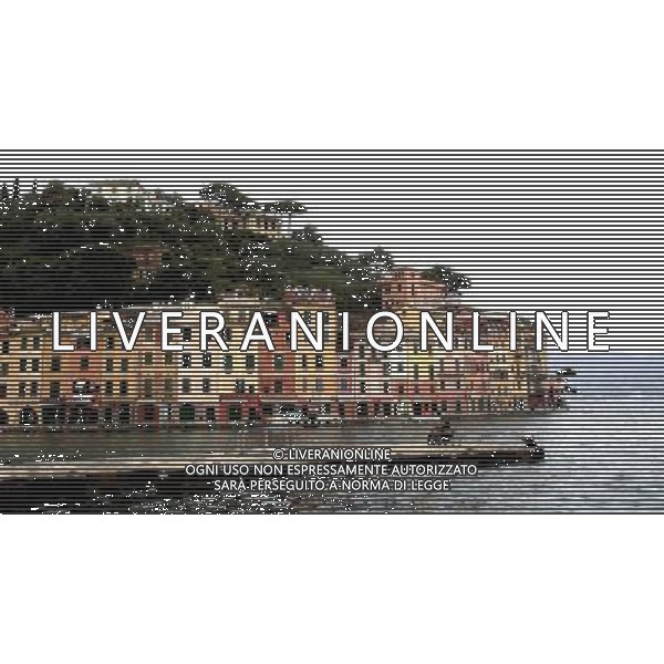 PORTOFINO (Prov. Genova - Liguria - Italia) GENNAIO 2007 NELLA FOTO UNA VEDUTA DELLA CITTA\' DI PORTOFINO FOTO ROMANO/AG ALDO LIVERANI