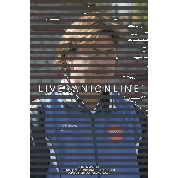 Pistoia ,05/10/2008 Pistoiese _ Foggia LEGA PRO 2008_2009 roberto miggiano allenatore pistoiese foto Gabriele Maltinti / Aldo Liverani