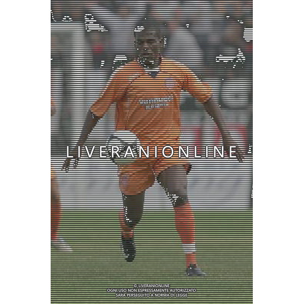 Pistoia ,05/10/2008 Pistoiese _ Foggia LEGA PRO 2008_2009 Fidele muwana , pistoiese foto Gabriele Maltinti / Aldo Liverani