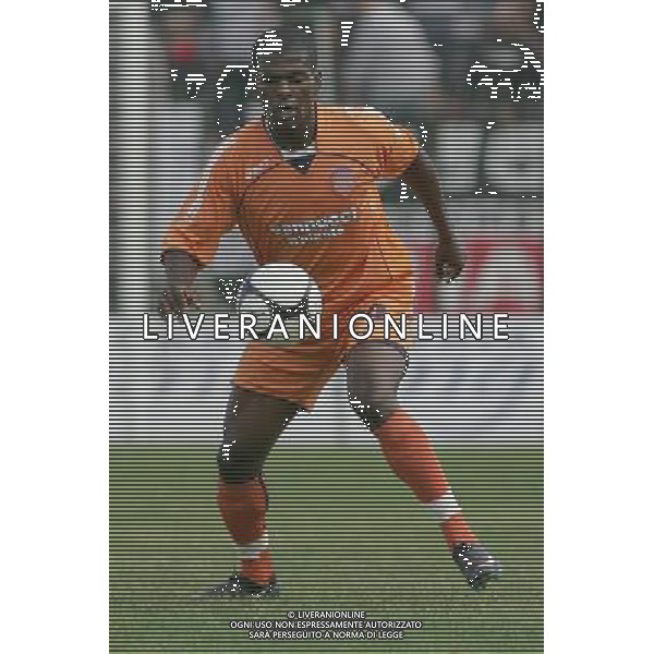 Pistoia ,05/10/2008 Pistoiese _ Foggia LEGA PRO 2008_2009 Fidele muwana , pistoiese foto Gabriele Maltinti / Aldo Liverani