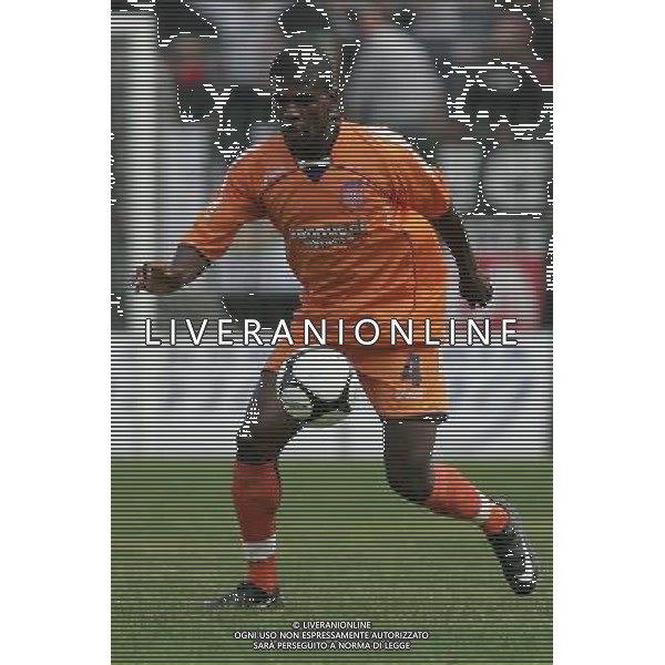 Pistoia ,05/10/2008 Pistoiese _ Foggia LEGA PRO 2008_2009 Fidele muwana , pistoiese foto Gabriele Maltinti / Aldo Liverani