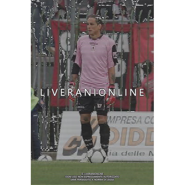 Pistoia ,05/10/2008 Pistoiese _ Foggia LEGA PRO 2008_2009 suarez nicolas bremec , foggia. foto Gabriele Maltinti / Aldo Liverani