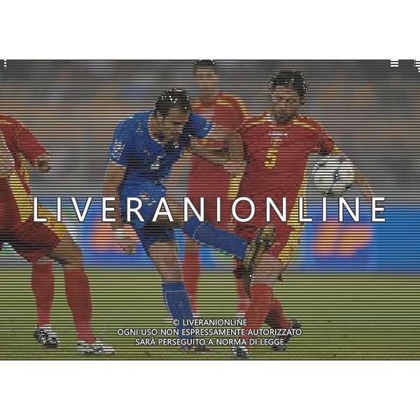 Qualificazioni ai Mondiali Sud Africa 2010 Gruppo 8 Lecce - 15.10.2008 Italia-Montenegro Nella Foto:GILARDINO OCCASIONE /Ph.Vitez-Ag. Aldo Liverani