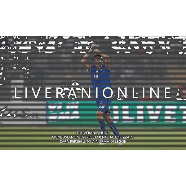 Qualificazioni ai Mondiali Sud Africa 2010 Gruppo 8 Lecce - 15.10.2008 Italia-Montenegro Nella Foto:AQUILANI /Ph.Vitez-Ag. Aldo Liverani