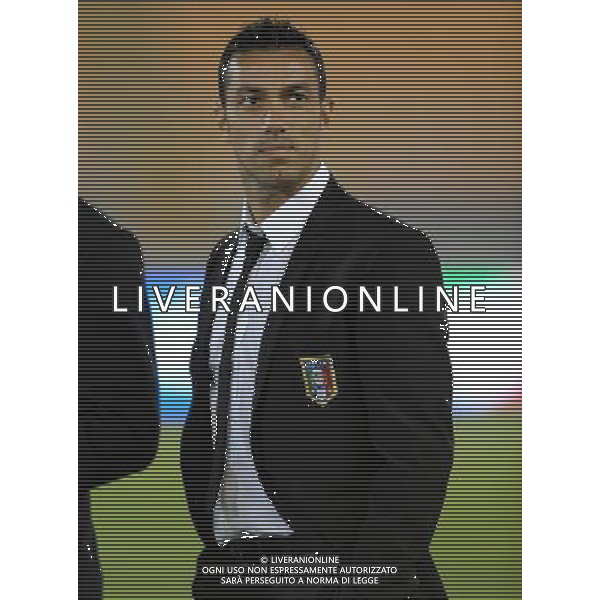 Qualificazioni ai Mondiali Sud Africa 2010 Gruppo 8 Lecce - 15.10.2008 Italia-Montenegro Nella Foto:QUAGLIARELLA FABIO /Ph.Vitez-Ag. Aldo Liverani