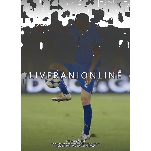 Qualificazioni ai Mondiali Sud Africa 2010 Gruppo 8 Lecce - 15.10.2008 Italia-Montenegro Nella Foto:ZAMBROTTA GIANLUCA /Ph.Vitez-Ag. Aldo Liverani