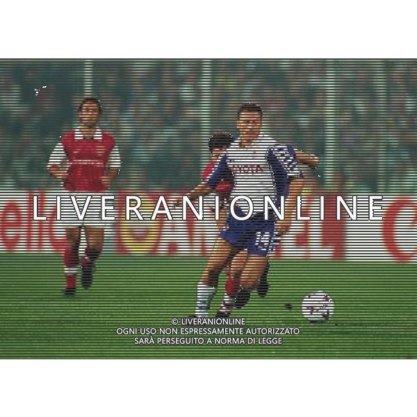 Fiorentina - Arsenal 0-0 14/09/1999 - I¡ giornata Champion League Stagione 1999/2000 nella foto Cois Sandro ph archivio Agenzia Aldo Liverani sas