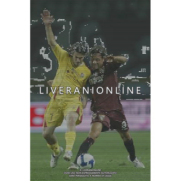 ©Manuela Viganti/Press Photo 01-10-2008 Torino Sport-Calcio Torino Livorno Coppa Italia Tim 2008/2009 Nella foto: Pulzetti e Abbruscato ag aldo liverani