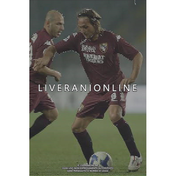 ©Manuela Viganti/Press Photo 01-10-2008 Torino Sport-Calcio Torino Livorno Coppa Italia Tim 2008/2009 Nella foto: Abbruscato elvis ag aldo liverani