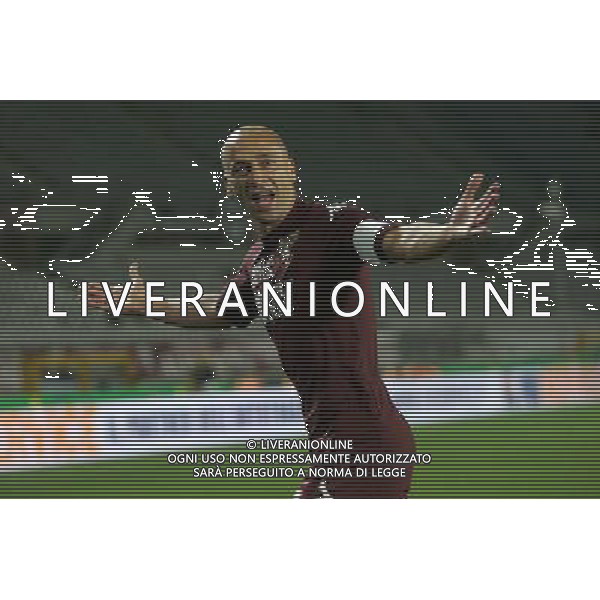 ©Manuela Viganti/Press Photo 01-10-2008 Torino Sport-Calcio Torino Livorno Coppa Italia Tim 2008/2009 Nella foto: Esultanza di Corini dopo il gol ag aldo liverani