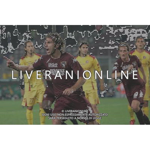 ©Manuela Viganti/Press Photo 01-10-2008 Torino Sport-Calcio Torino Livorno Coppa Italia Tim 2008/2009 Nella foto: Esultanza di Zanetti dopo il gol ag aldo liverani