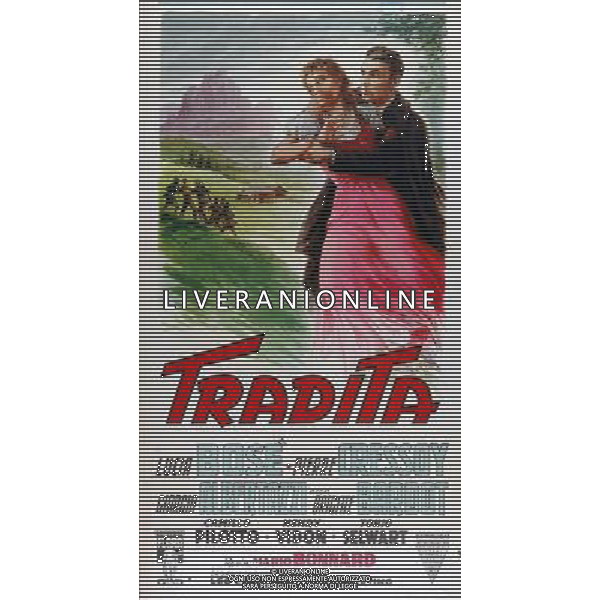 FILM\'TRADITA\' NELLA FOTO LA LOCANDINA AG ALDO LIVERANI