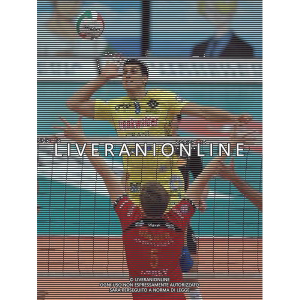 Lega Volley Serie A1 TIM 2008/2009 4°Giornata Modena - 18.10.2008 Trenkwalder Modena-Sisley Treviso Nella Foto:SANTOS SIDNEI SIDAO /Ph.Vitez-Ag. Aldo Liverani