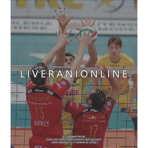Lega Volley Serie A1 TIM 2008/2009 4°Giornata Modena - 18.10.2008 Trenkwalder Modena-Sisley Treviso Nella Foto:SANTOS SIDNEI SIDAO /Ph.Vitez-Ag. Aldo Liverani