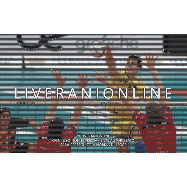 Lega Volley Serie A1 TIM 2008/2009 4°Giornata Modena - 18.10.2008 Trenkwalder Modena-Sisley Treviso Nella Foto:SANTOS SIDNEI SIDAO /Ph.Vitez-Ag. Aldo Liverani