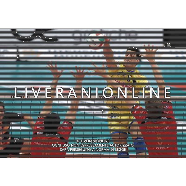 Lega Volley Serie A1 TIM 2008/2009 4°Giornata Modena - 18.10.2008 Trenkwalder Modena-Sisley Treviso Nella Foto:SANTOS SIDAO /Ph.Vitez-Ag. Aldo Liverani