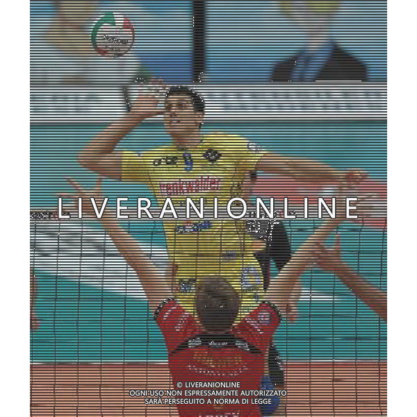 Lega Volley Serie A1 TIM 2008/2009 4°Giornata Modena - 18.10.2008 Trenkwalder Modena-Sisley Treviso Nella Foto:SANTOS SIDAO /Ph.Vitez-Ag. Aldo Liverani