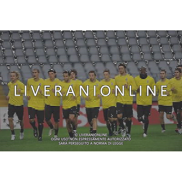 20-10-2008 Torino Sport Calcio Allenamento Champions Juventus Real Madrid Nella foto: il gruppo in allenamento ©Alessandro Falzone/Press Photo AG. ALDO LIVERANI SAS