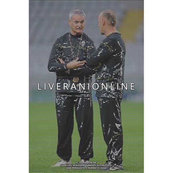 20-10-2008 Torino Sport Calcio Allenamento Champions Juventus Real Madrid Nella foto: claudio ranieri e damiani ©Alessandro Falzone/Press Photo AG. ALDO LIVERANI SAS