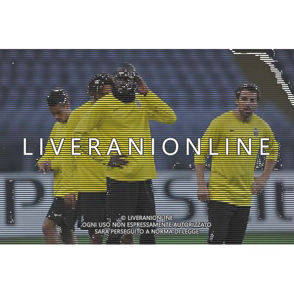 20-10-2008 Torino Sport Calcio Allenamento Champions Juventus Real Madrid Nella foto: mohammed sisssoko e del piero alessandro ©Alessandro Falzone/Press Photo AG. ALDO LIVERANI SAS